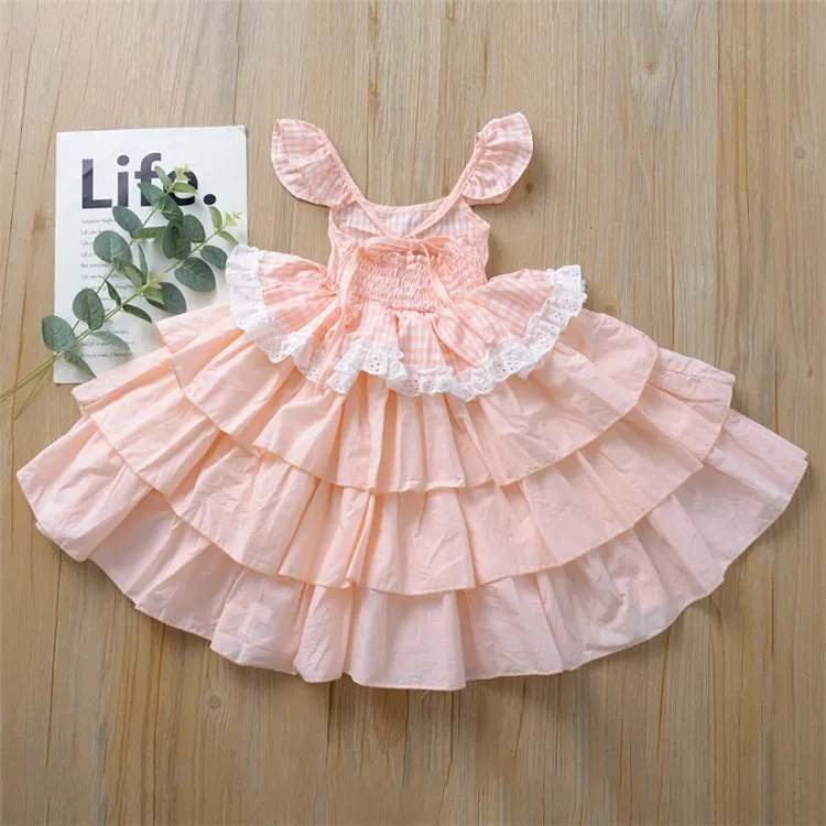 Girls Ruffle Layered Dress - ONLY 5 LEFT !!!