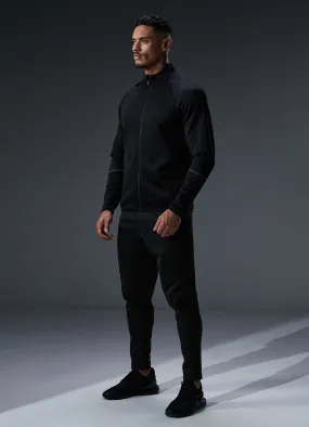 Gym King Alpha Poly Bomber Tracksuit - Black