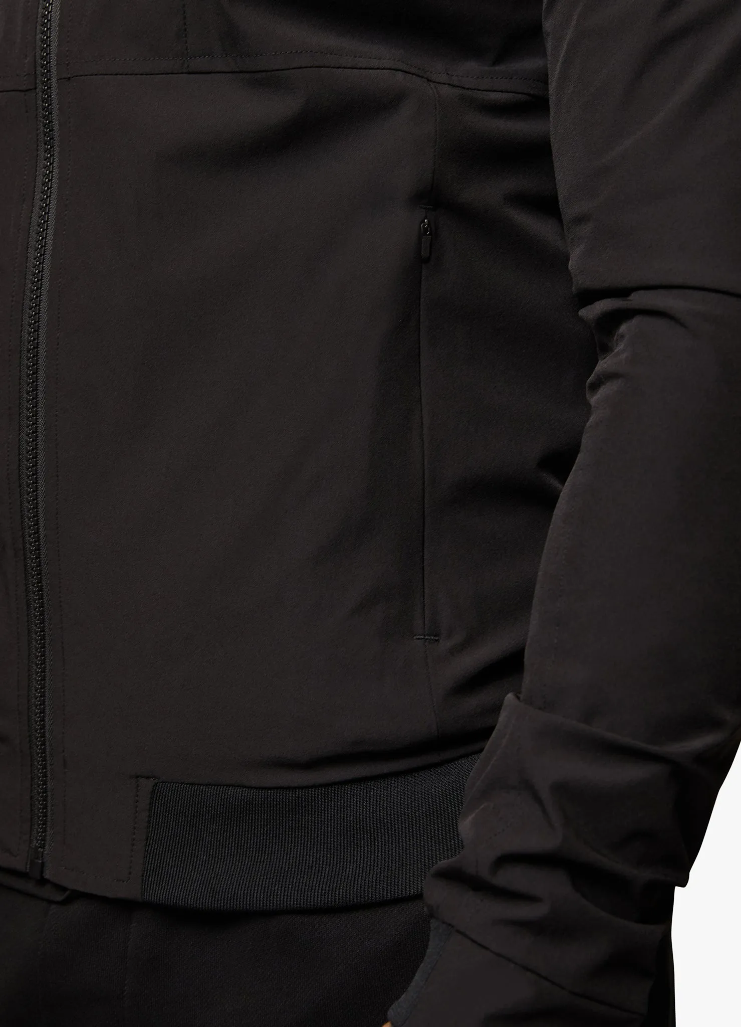 Gym King Eclipse Bomber Jacket - Black