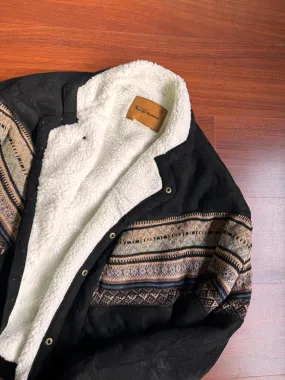 Black Navajo Bomber Jacket