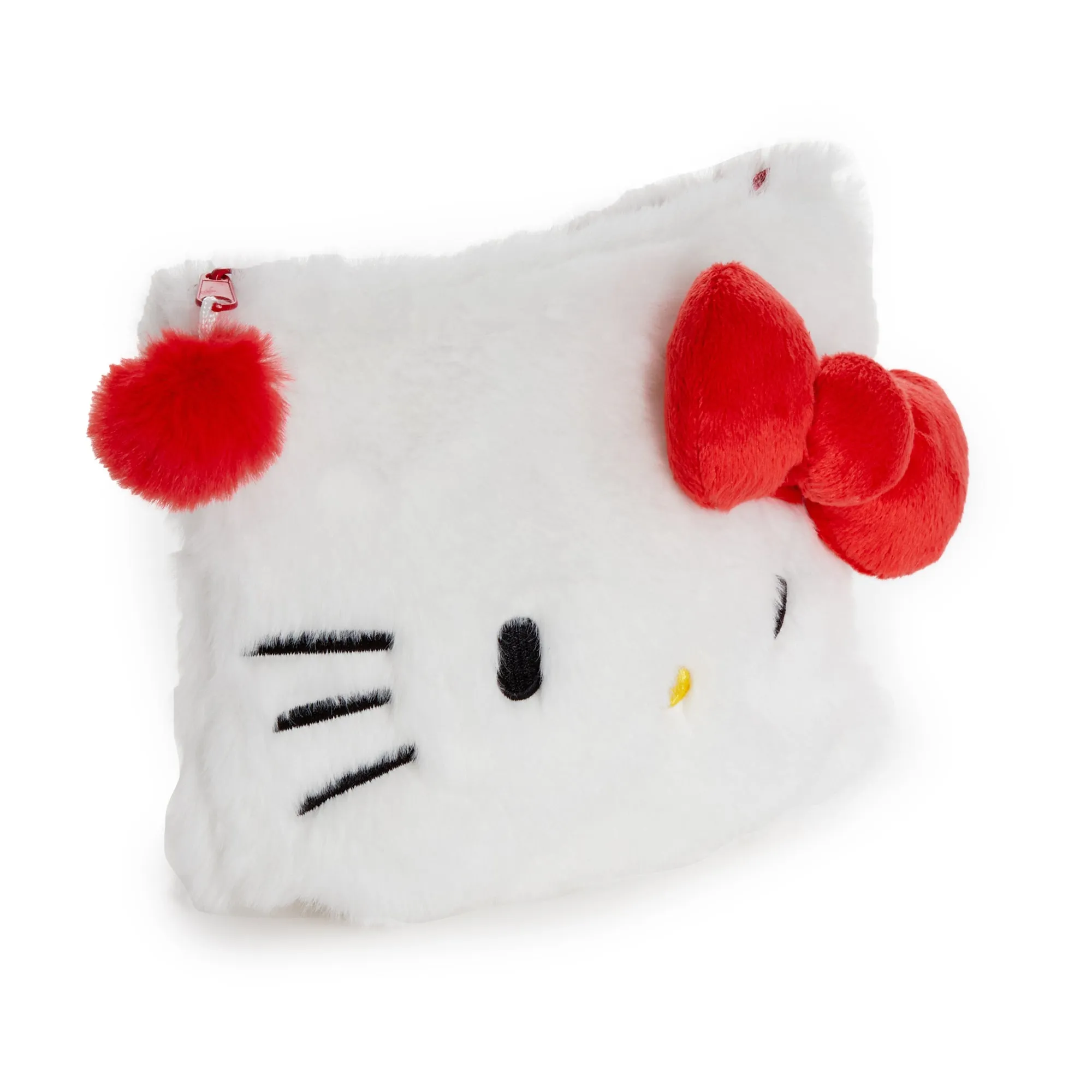 Hello Kitty Classic Plush Zipper Pouch