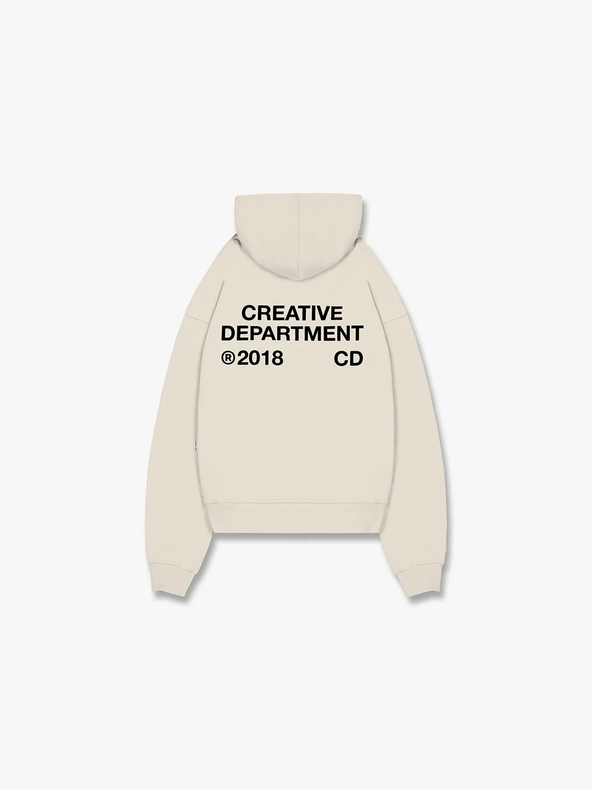 HOODIE CREATIVE DEPT - CREAM