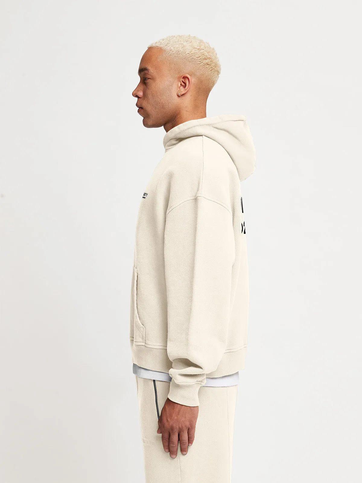 HOODIE CREATIVE DEPT - CREAM