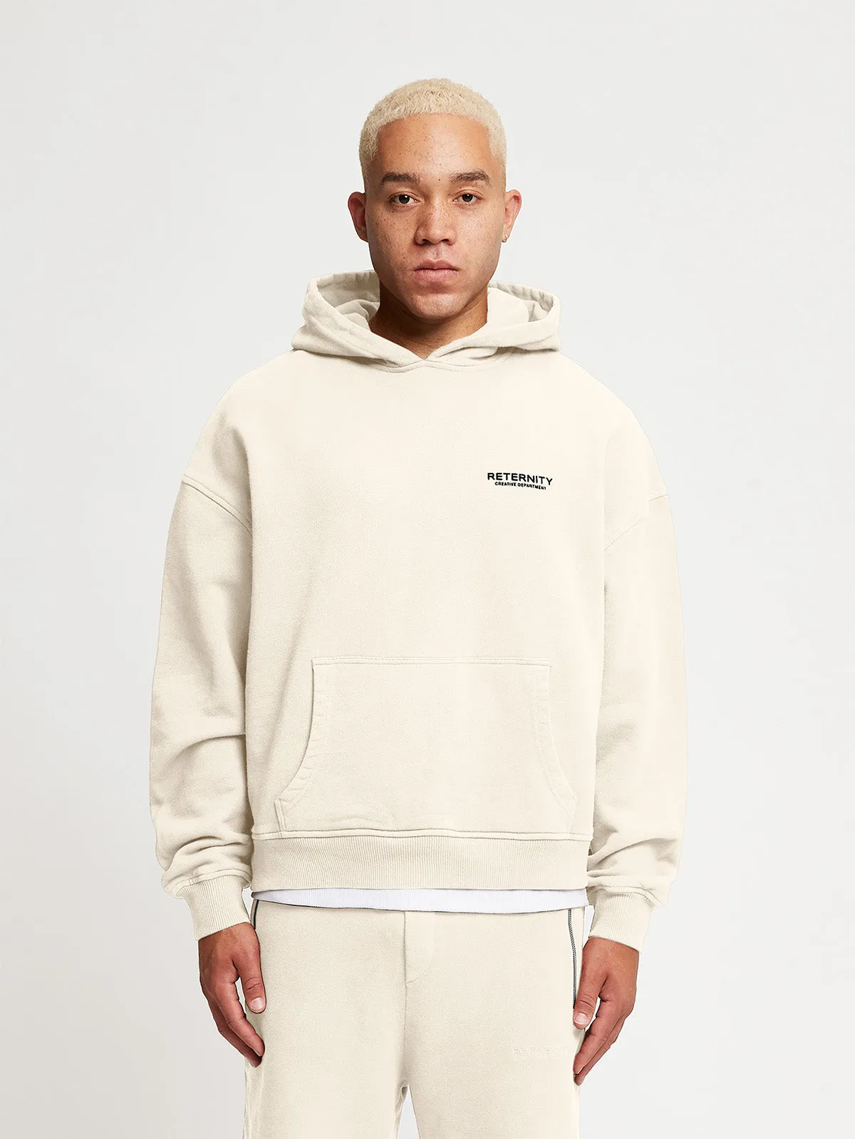 HOODIE CREATIVE DEPT - CREAM