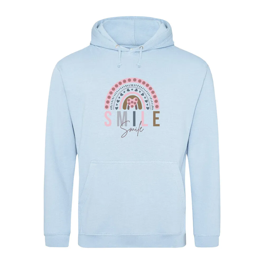 Hoodie - Rainbow Smile -