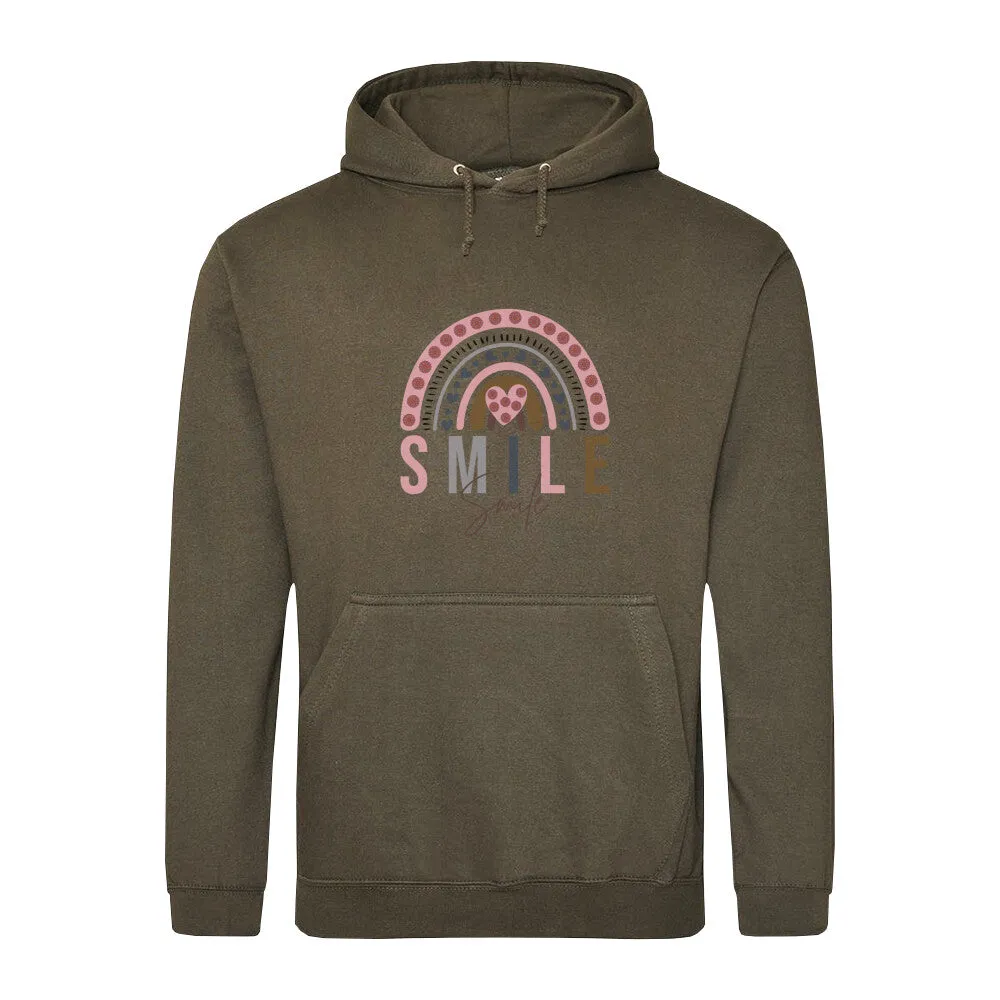 Hoodie - Rainbow Smile -