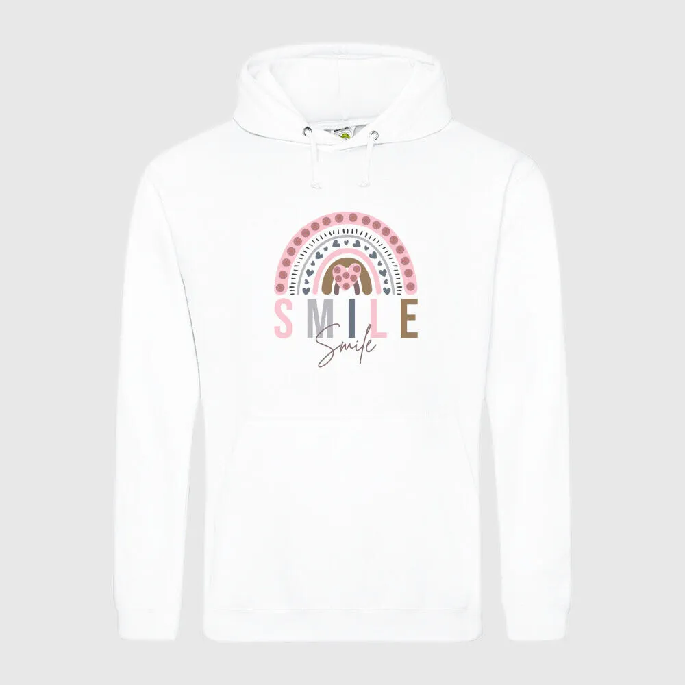 Hoodie - Rainbow Smile -