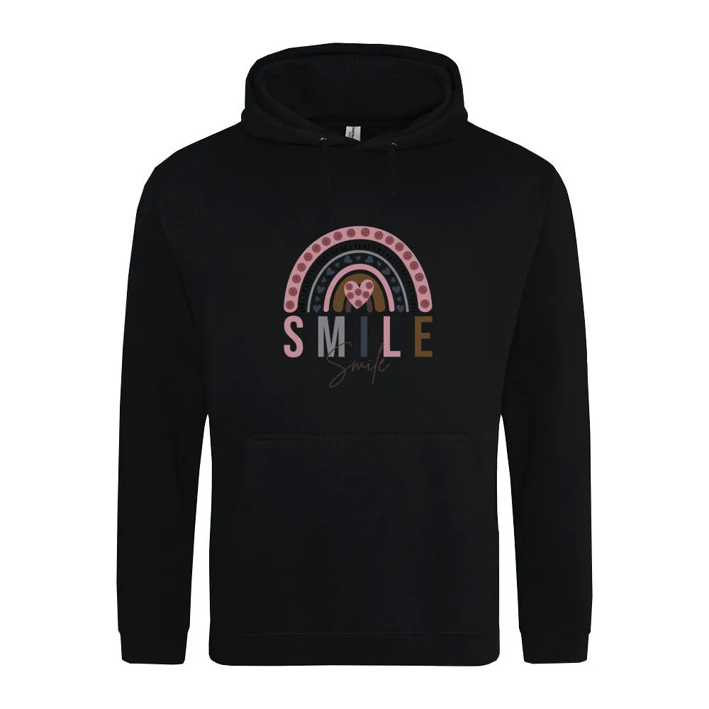 Hoodie - Rainbow Smile -