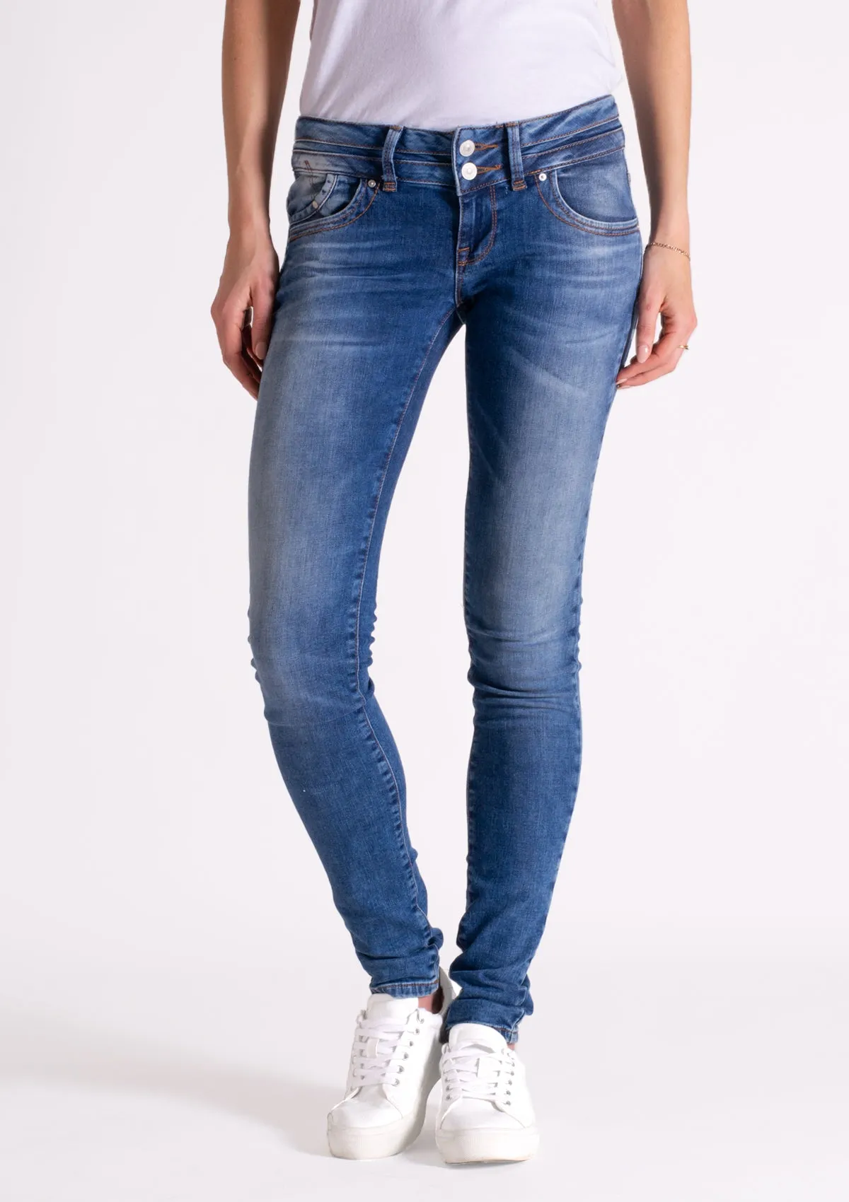 Julita X Angellis Low Rise Skinny Jean