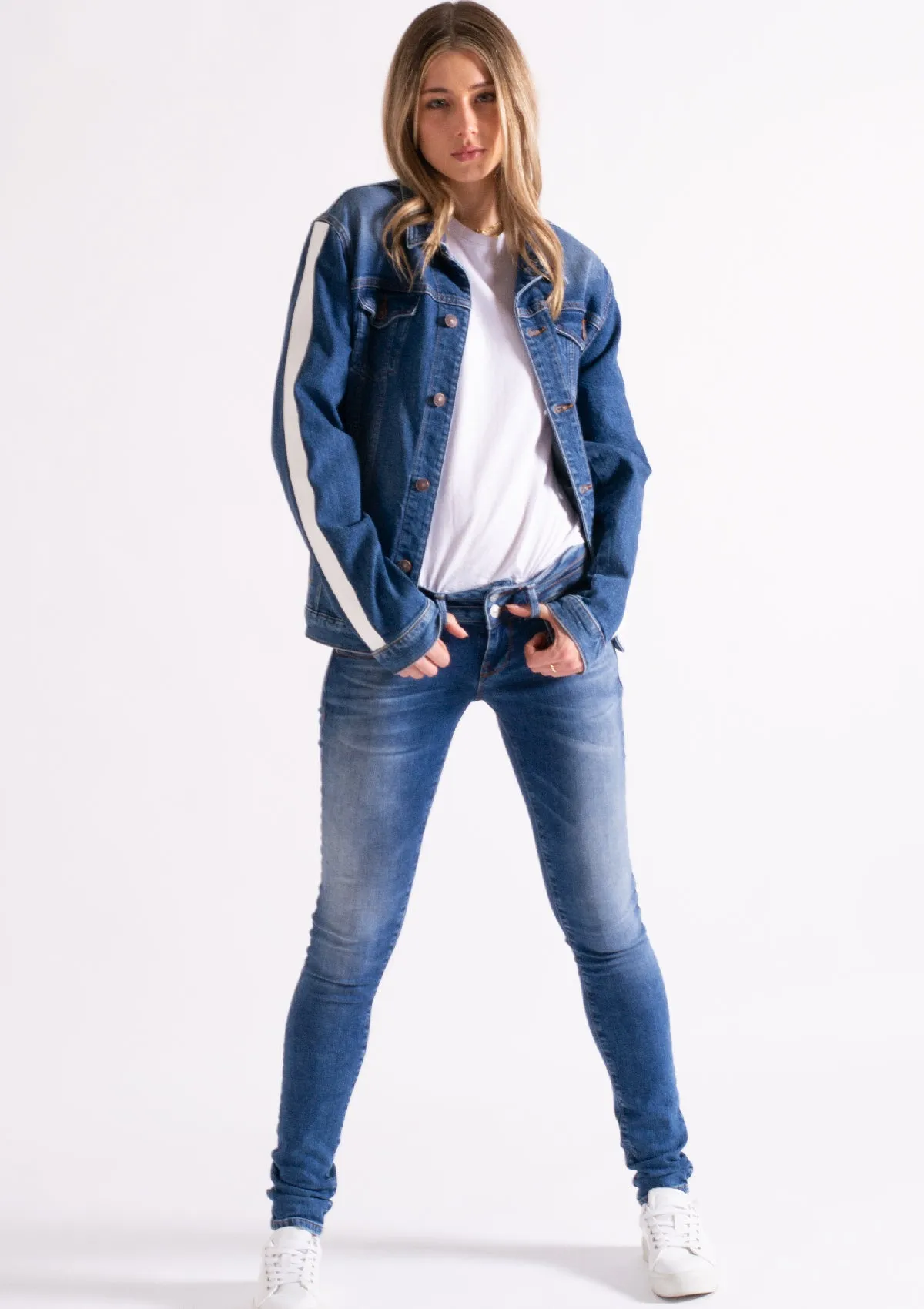 Julita X Angellis Low Rise Skinny Jean