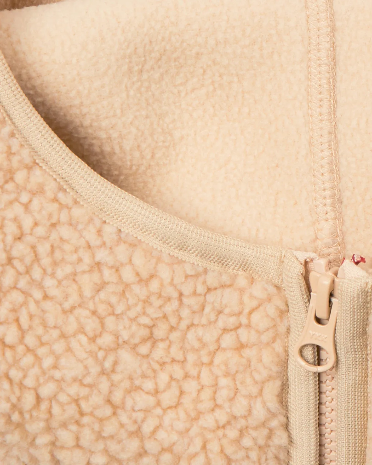 Langli Pile Hoodie - Beige