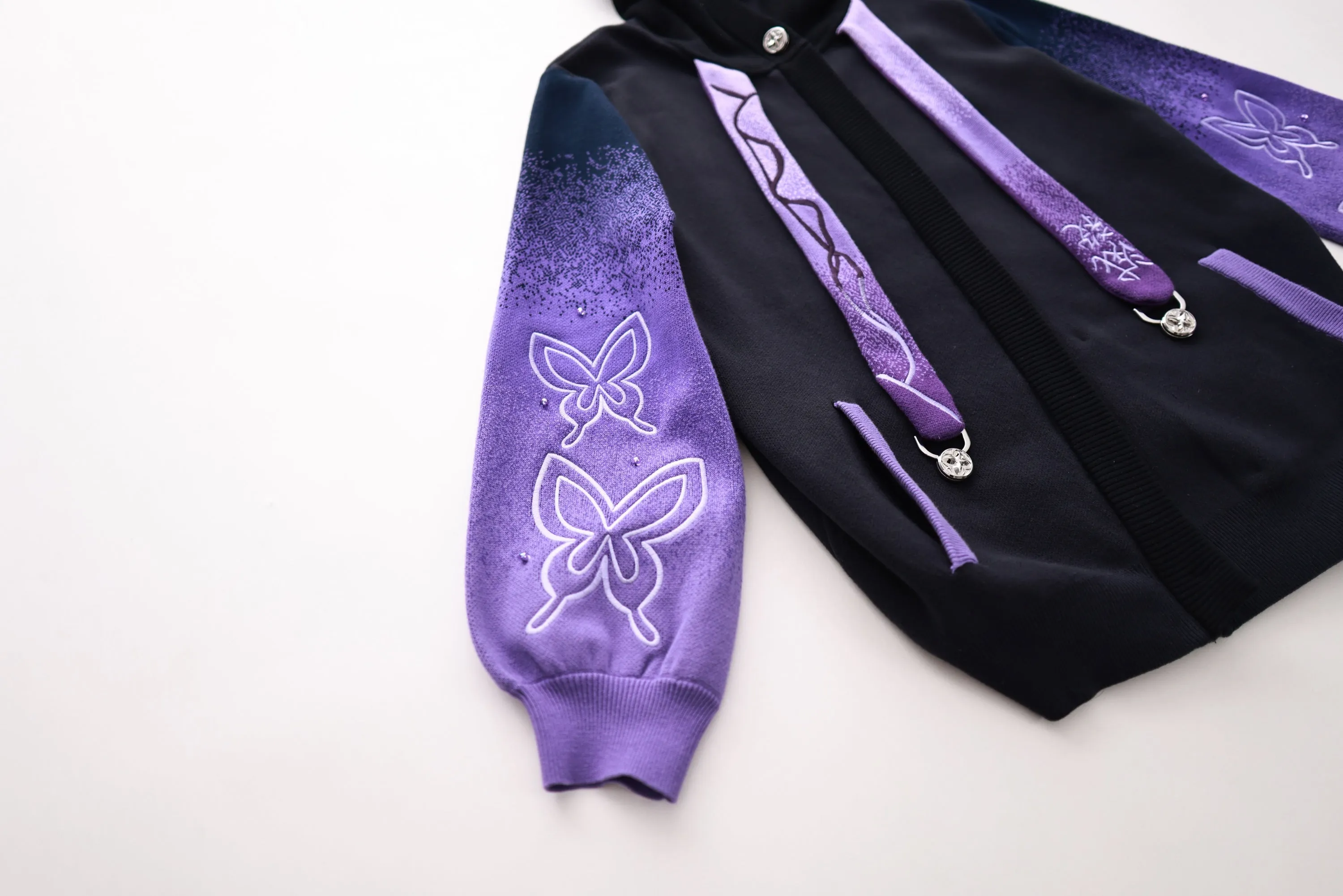 Preorder Your Stylish Lethal Butterfly Graphic Zipper Hoodie - Comfort Meets Edgy Fashion