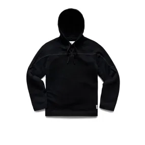 Lightweight Terry Fabric Breakaway Hoodie with Adjustable Features