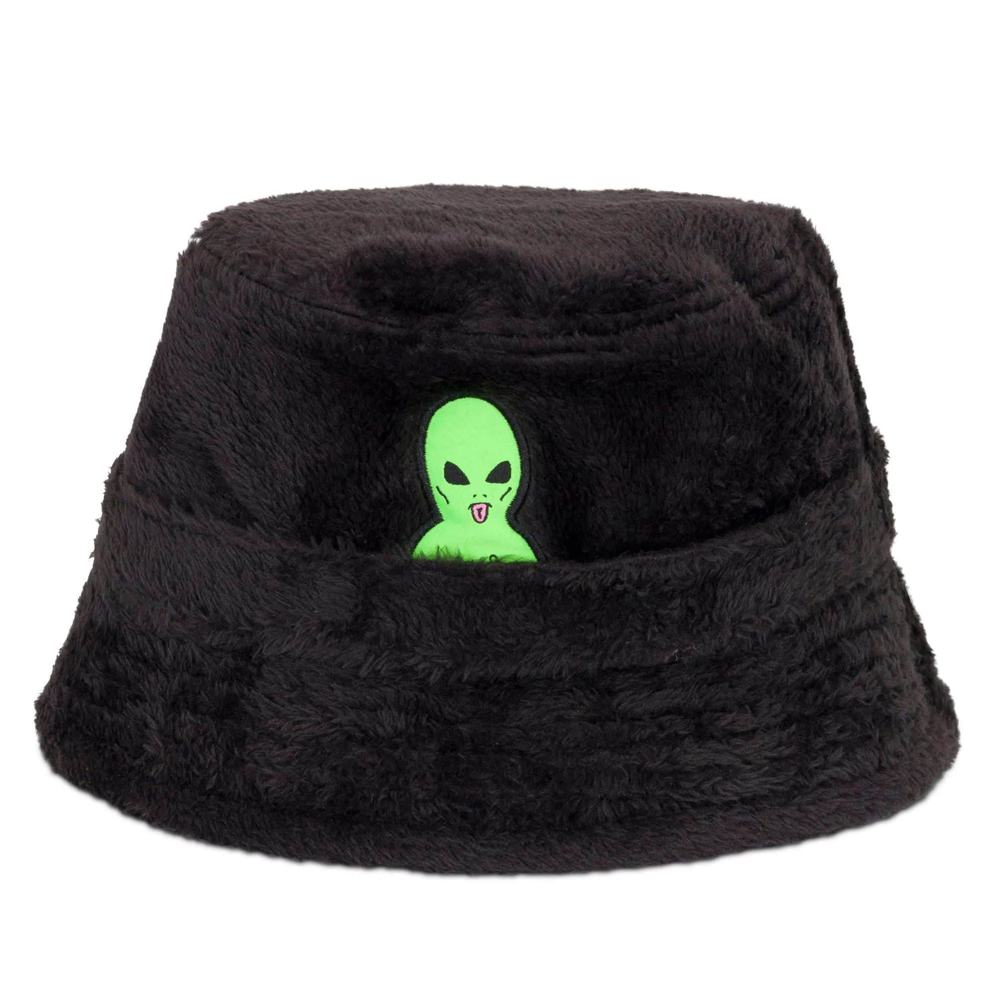 Lord Alien Sherpa Bucket Hat (Black)