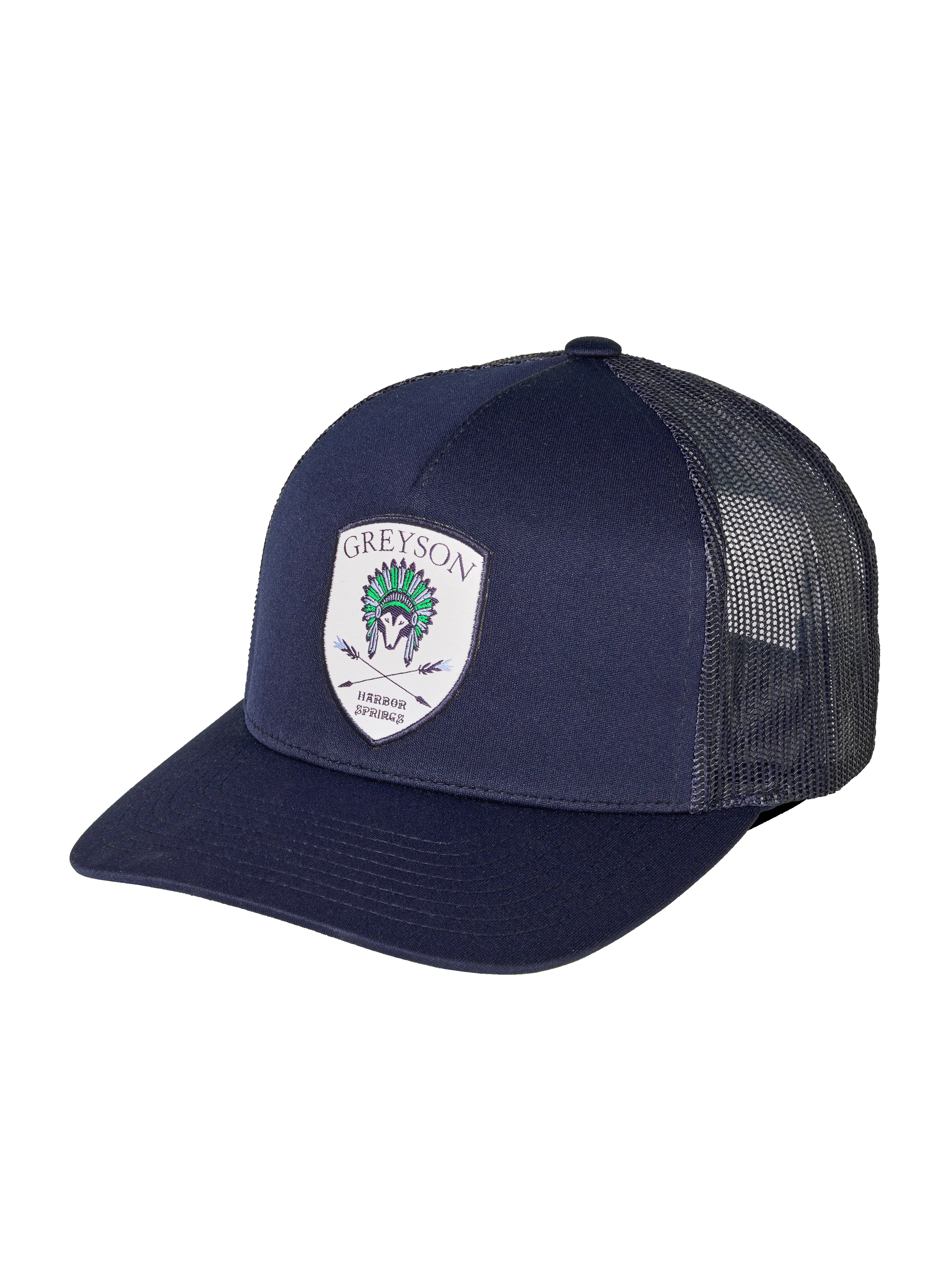 Members Only Wise Wolf Shield Trucker Hat