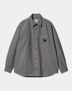 Menard Shirt Jacket | Grey