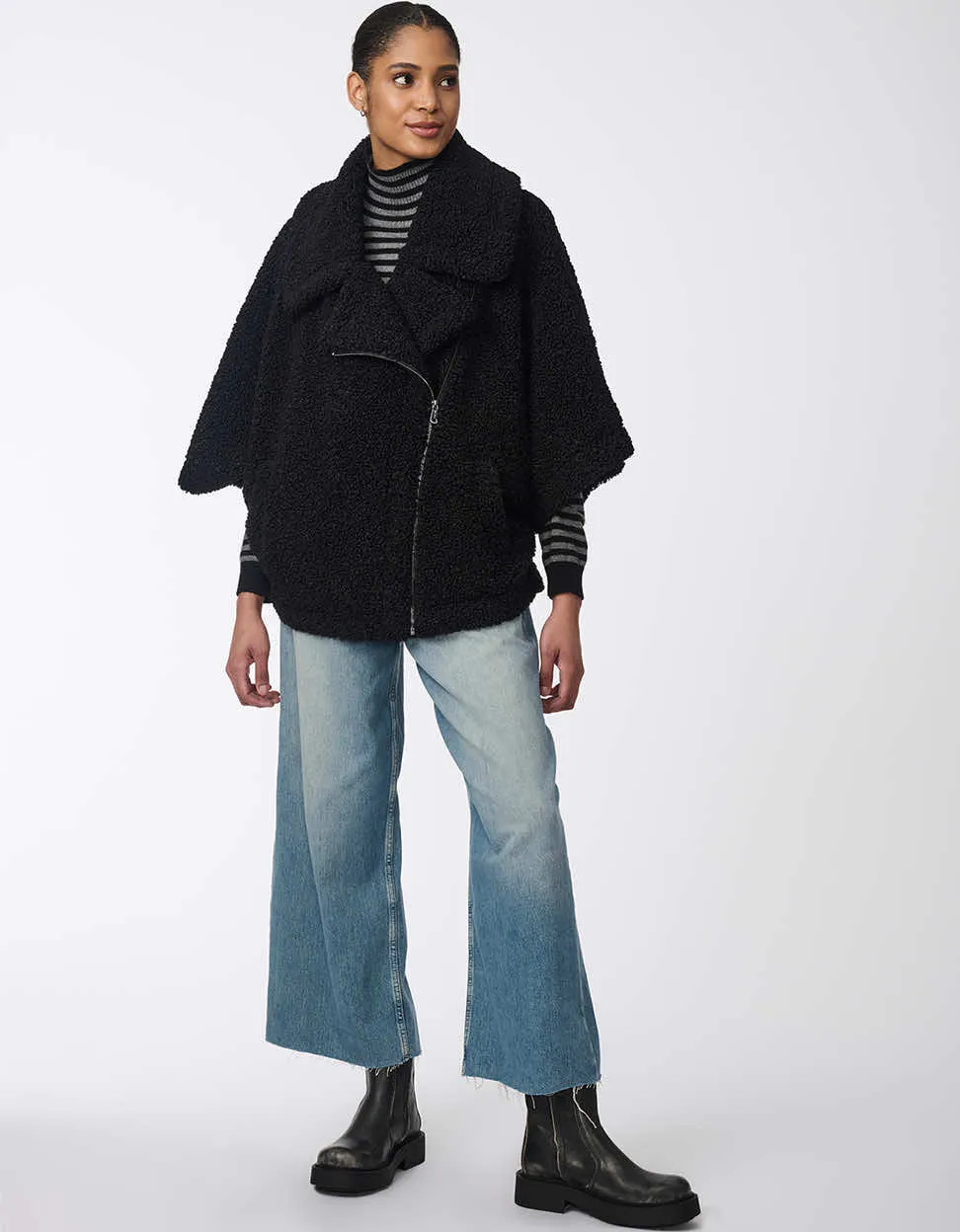 Metropolitan Asymmetric Sherpa Jacket