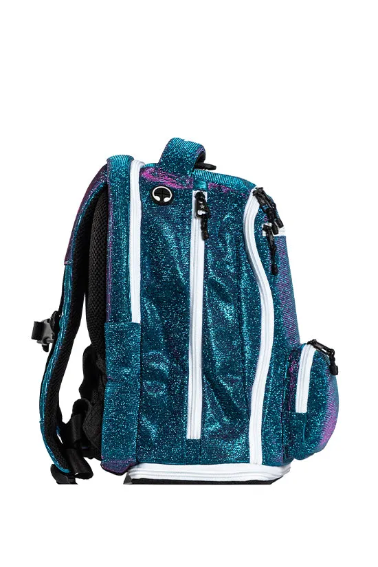 Midnight Mermaid Rebel Baby Dream Bag with White Zipper