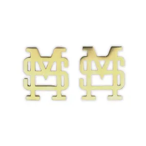 Mississippi State Baseball Stud Earrings