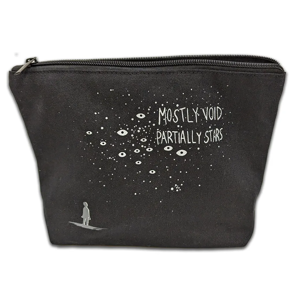 Mostly Void Partially Stars  Zipper Pouch