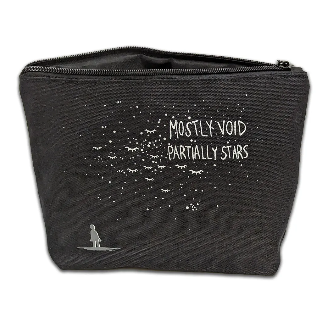 Mostly Void Partially Stars  Zipper Pouch