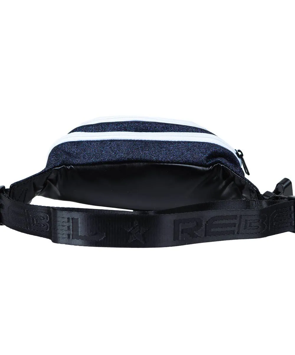 Mystic Navy Adult Rebel Fanny Pack with White Zipper