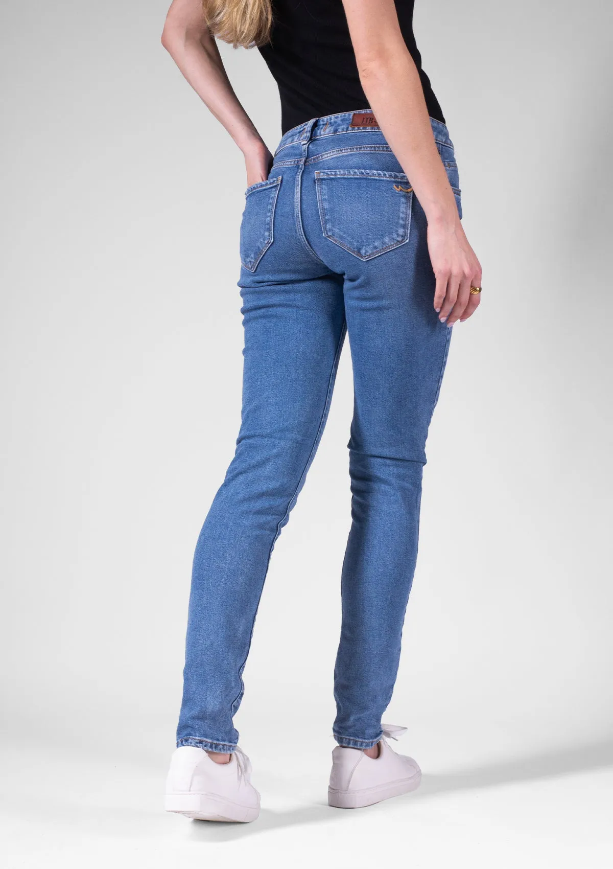 Nicole Sevita Mid Rise Skinny Jean