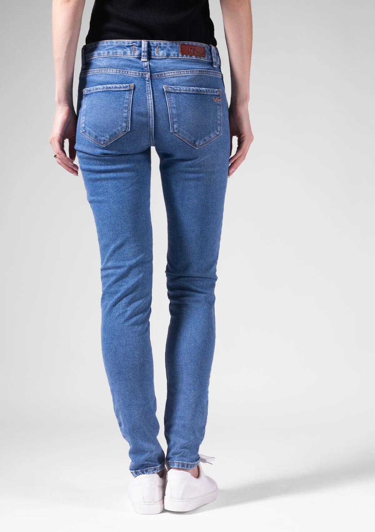 Nicole Sevita Mid Rise Skinny Jean