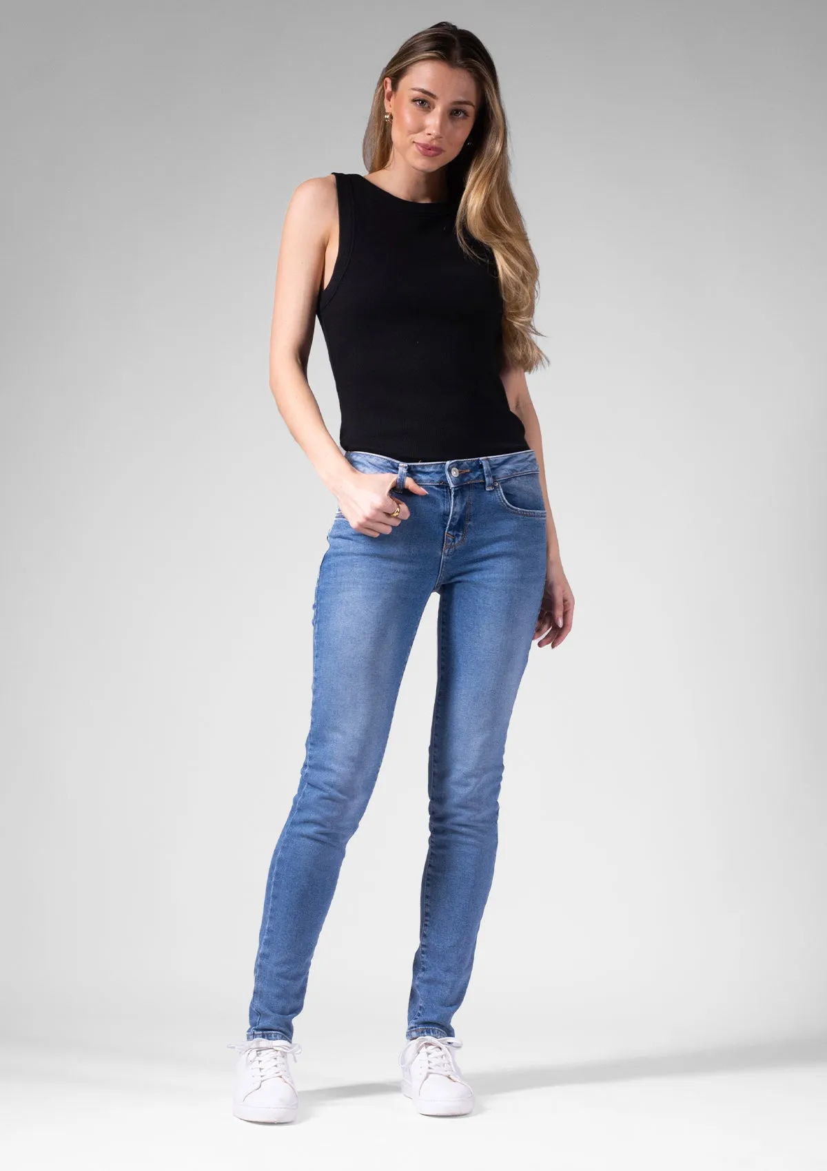 Nicole Sevita Mid Rise Skinny Jean