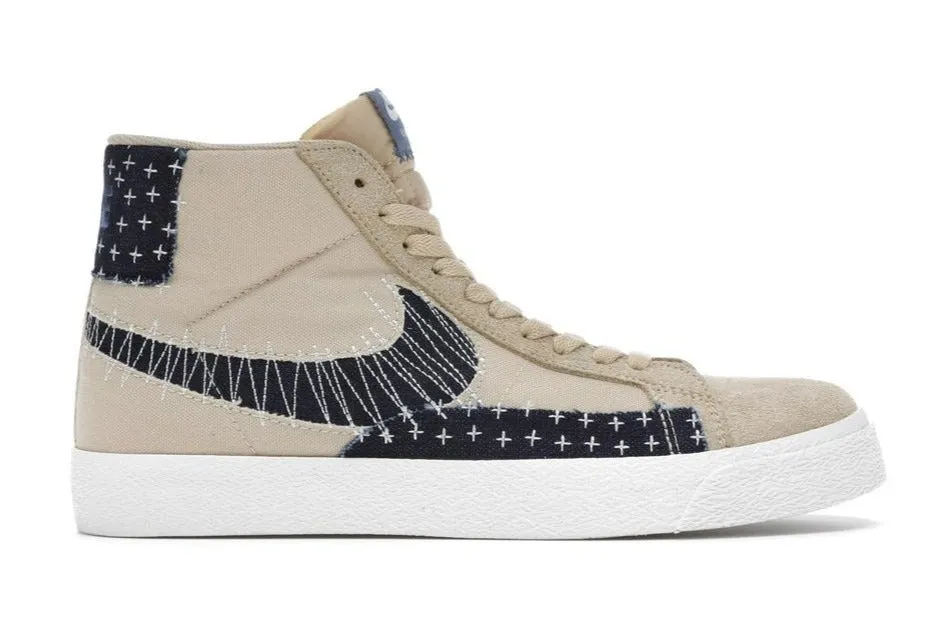 Nike SB - Zoom Blazer Mid Sashiko Sesame