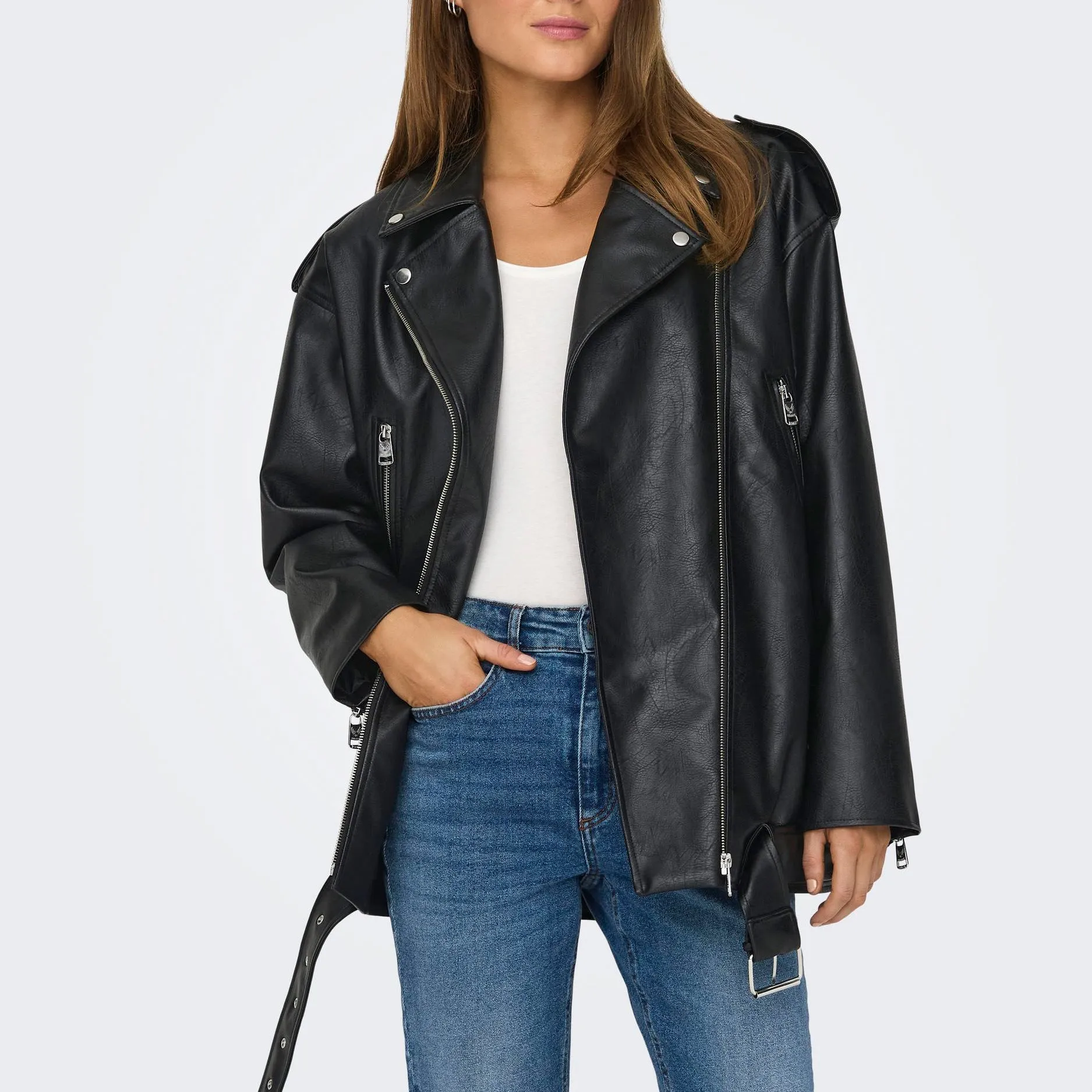 ONLY Oversize Bikerjacke