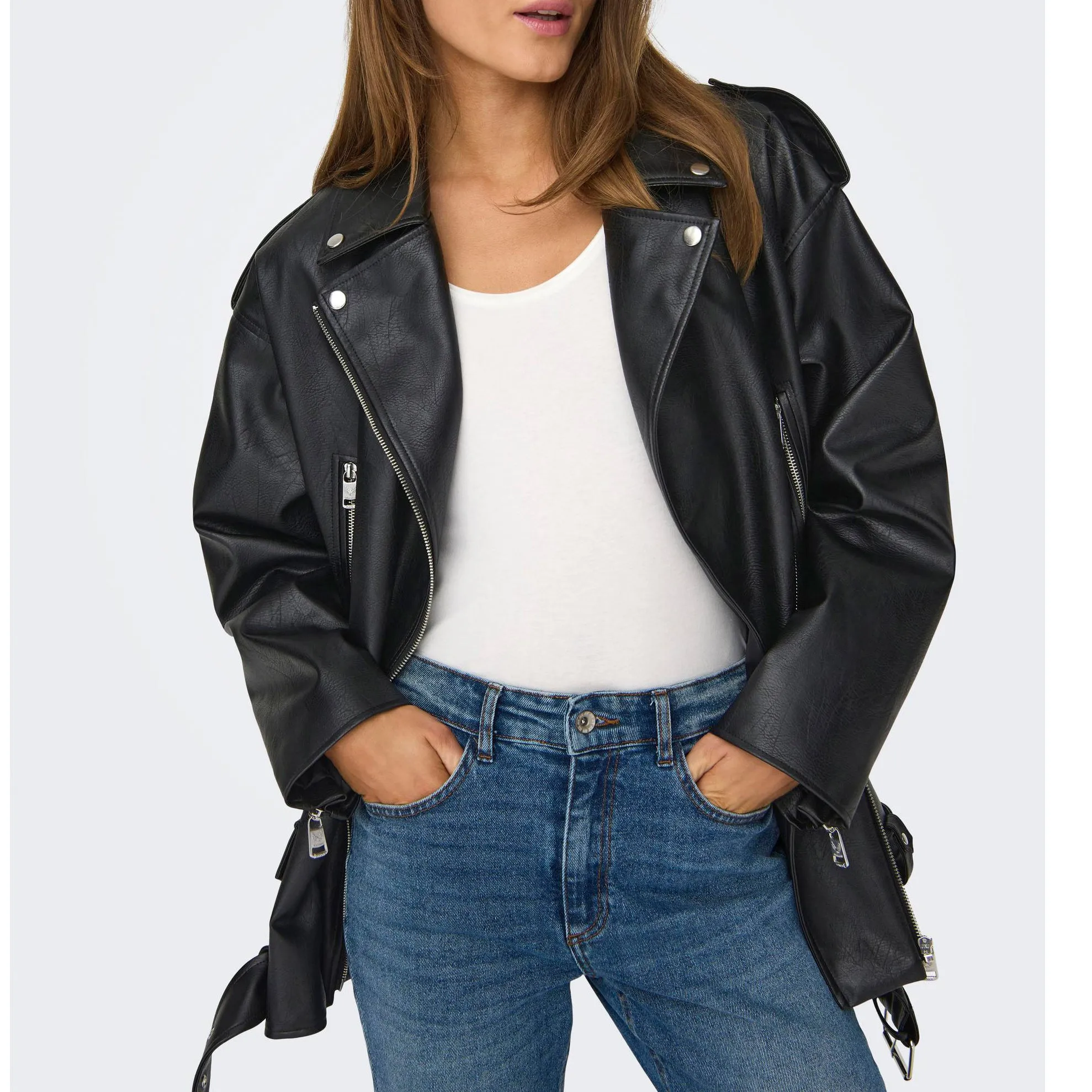 ONLY Oversize Bikerjacke