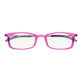 Pink Brooklyn Full Frame Reading Glasses Only