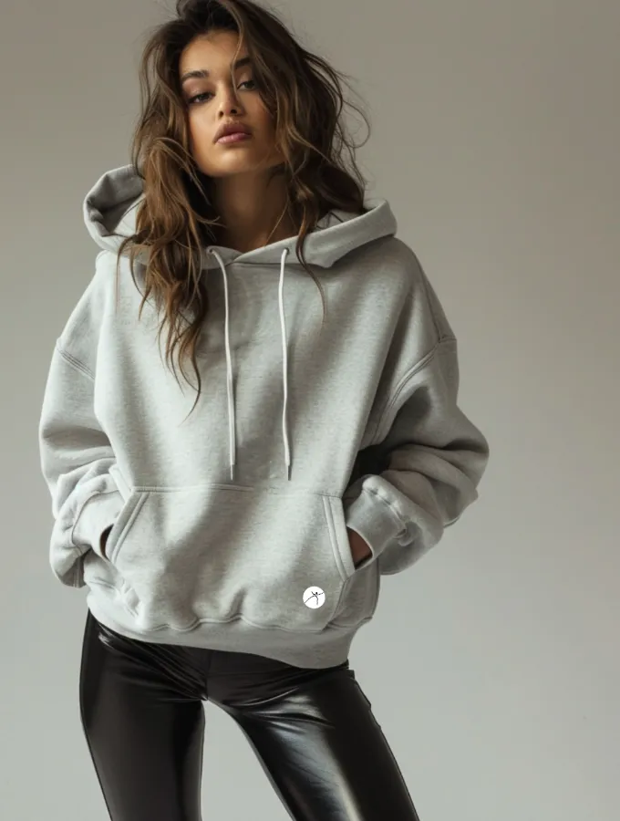 QUEEN HOODIE - GREY