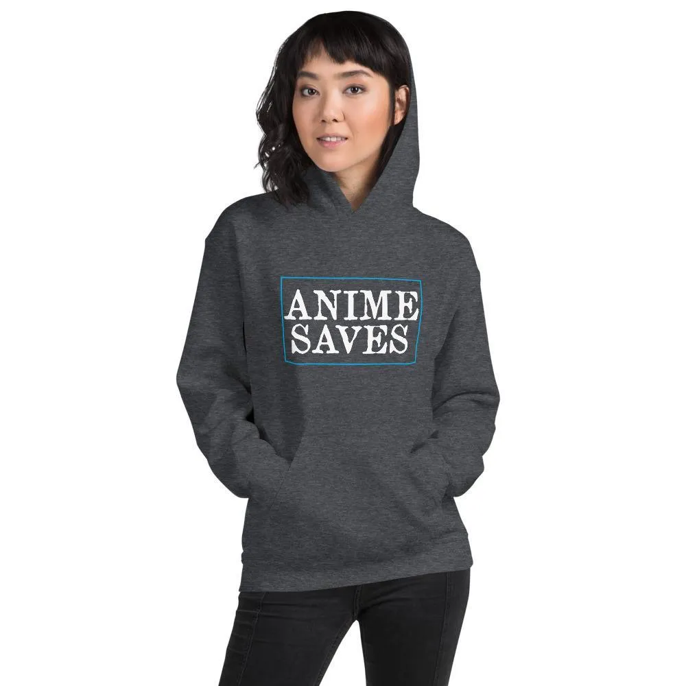 "Anime Saves" Unisex Hoodie