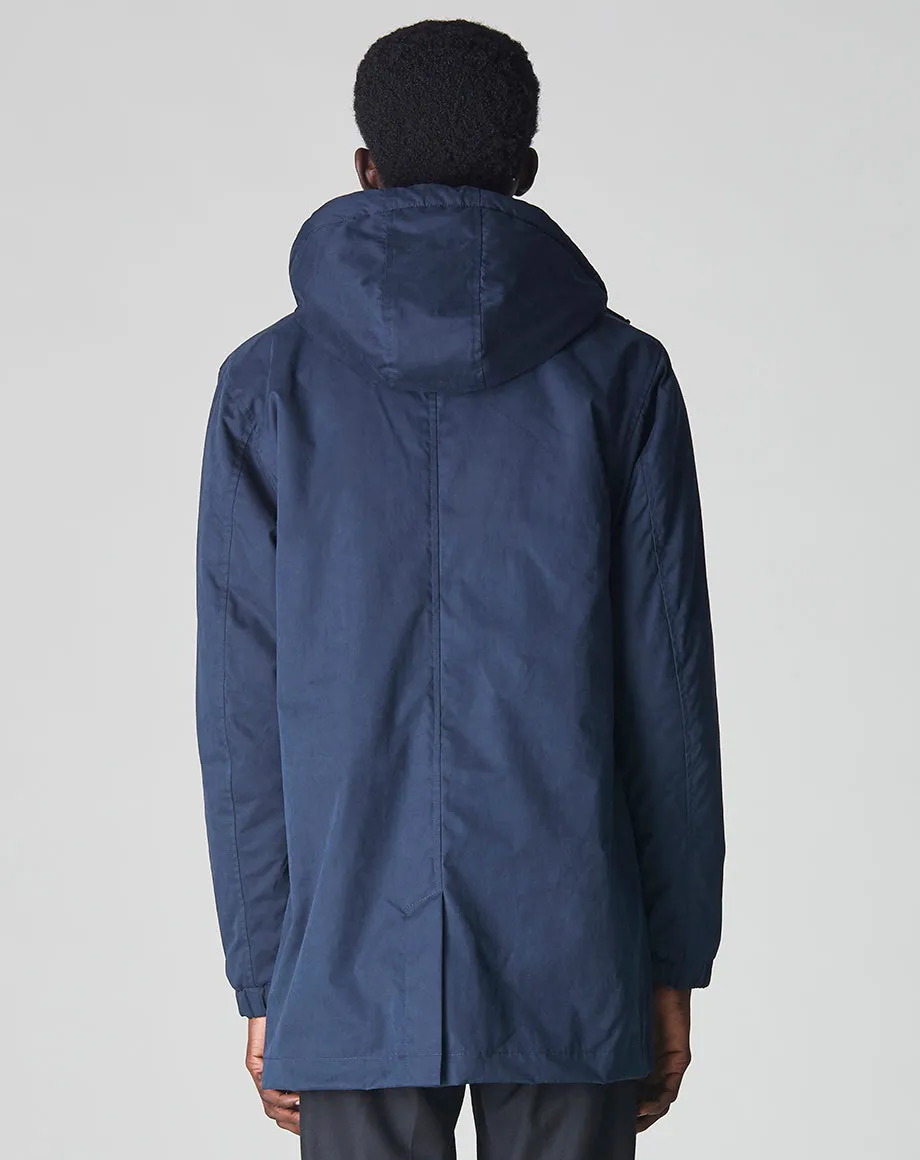 RAKA SHERPA LINED MENS PARKA | NAVY