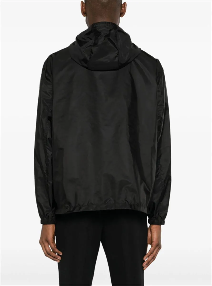 RE-NYLON HOODED JACKET