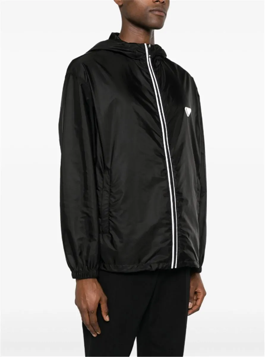 RE-NYLON HOODED JACKET