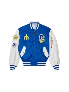 SEATTLE MARINERS X ALPHA X NEW ERA L-2B BOMBER JACKET