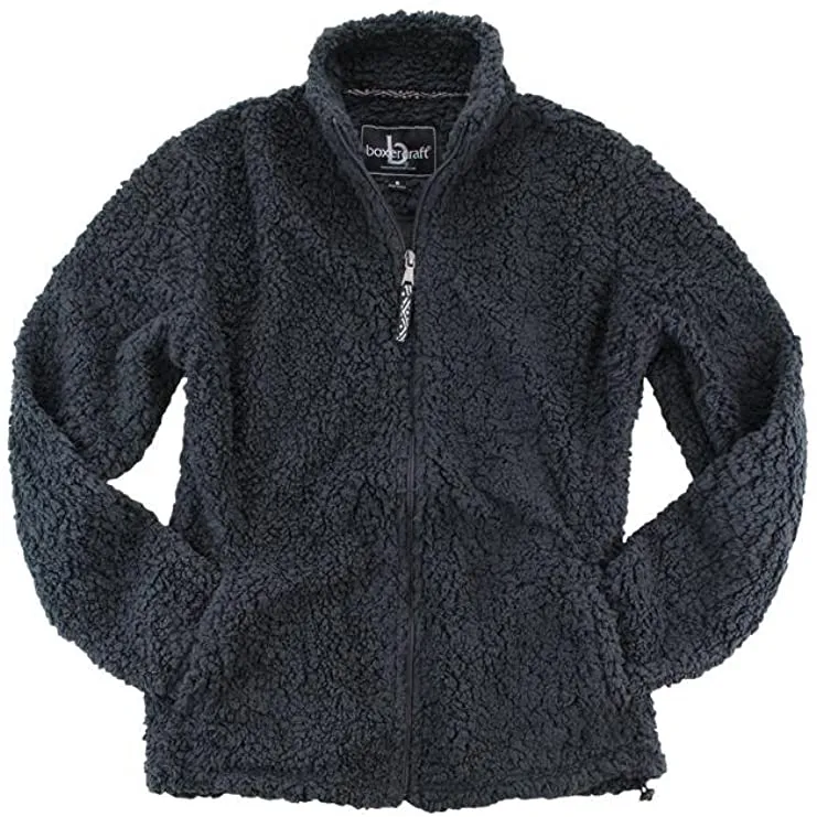 Sherpa Full Zip Jacket- Ladies