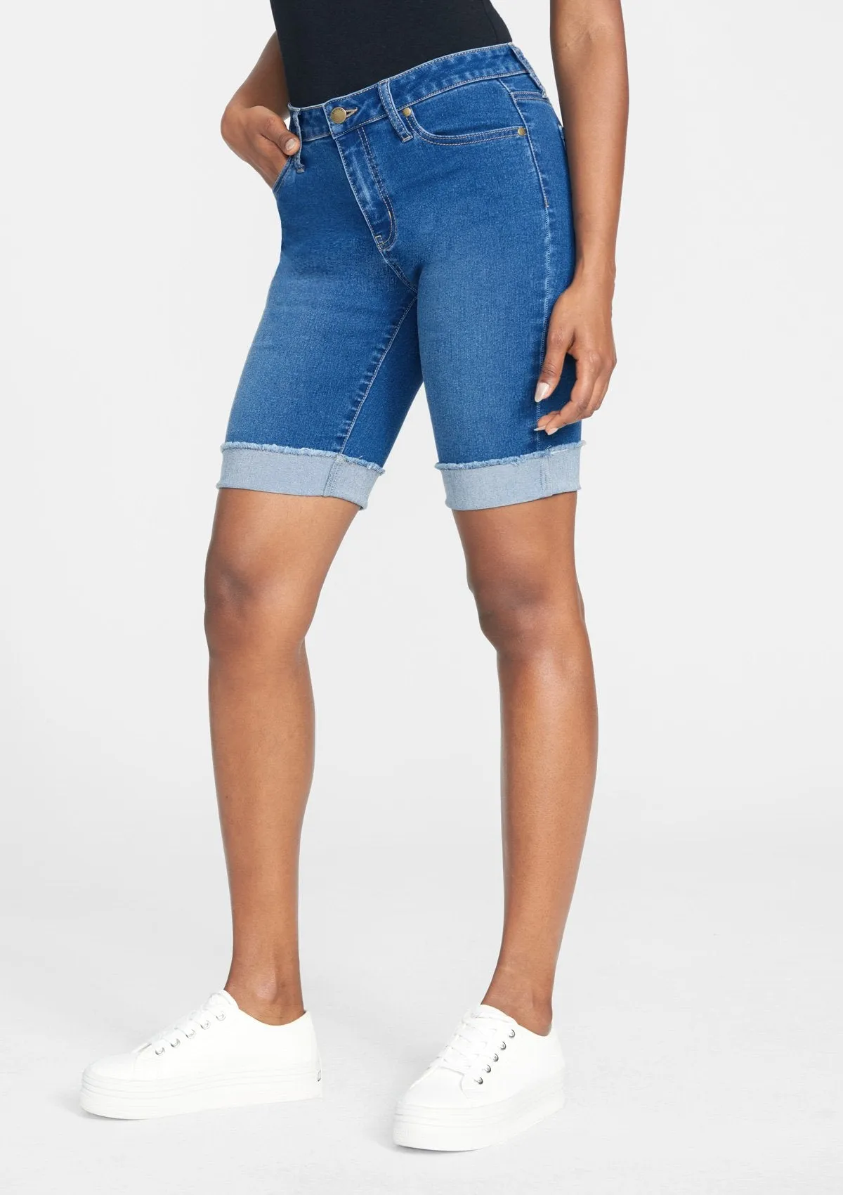 Tall Sophia High Rise Jean Shorts