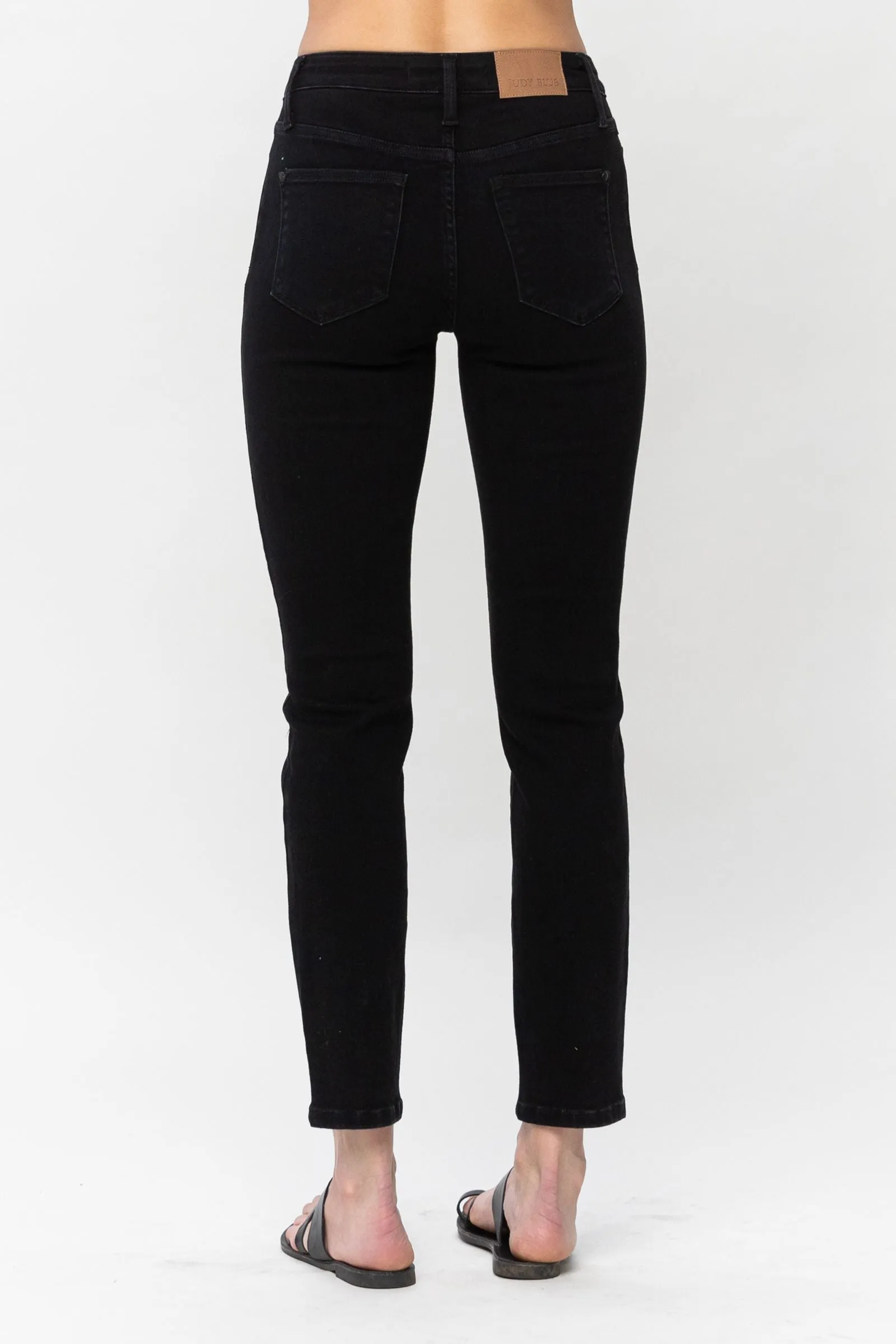 'The Only Way' Mid Rise Jeans