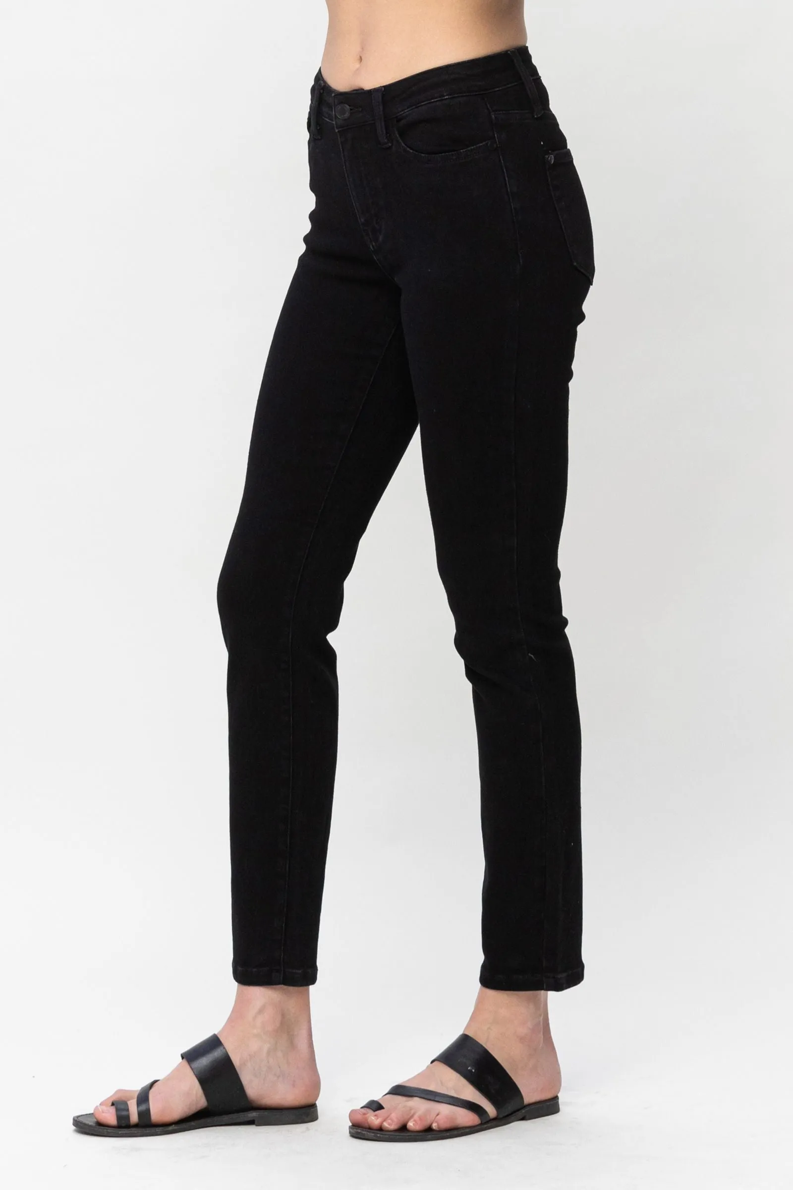 'The Only Way' Mid Rise Jeans