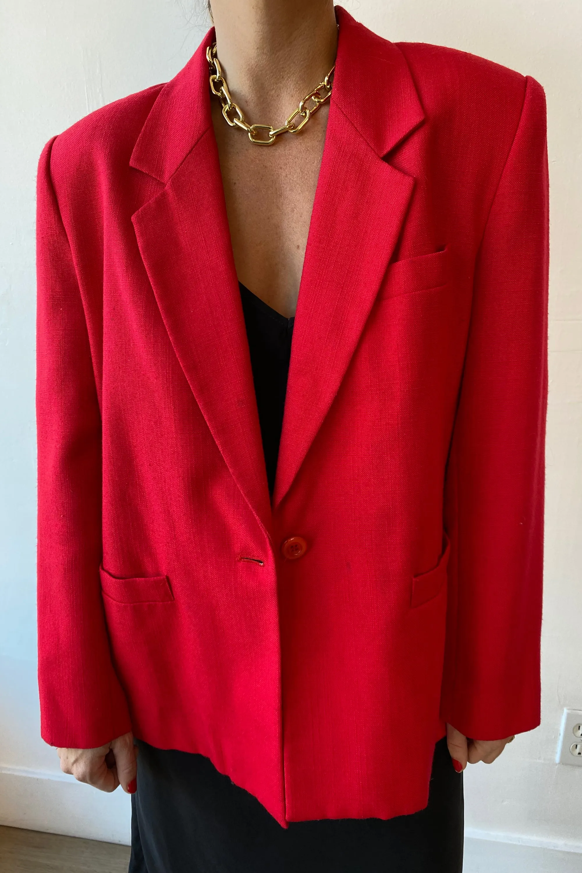 Vintage Worthington Red Blazer