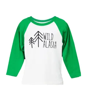 Wild Alaska Baseball T- Youth