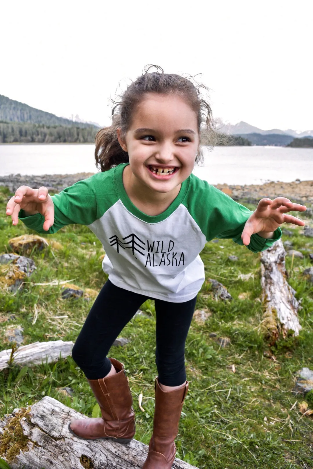 Wild Alaska Baseball T- Youth