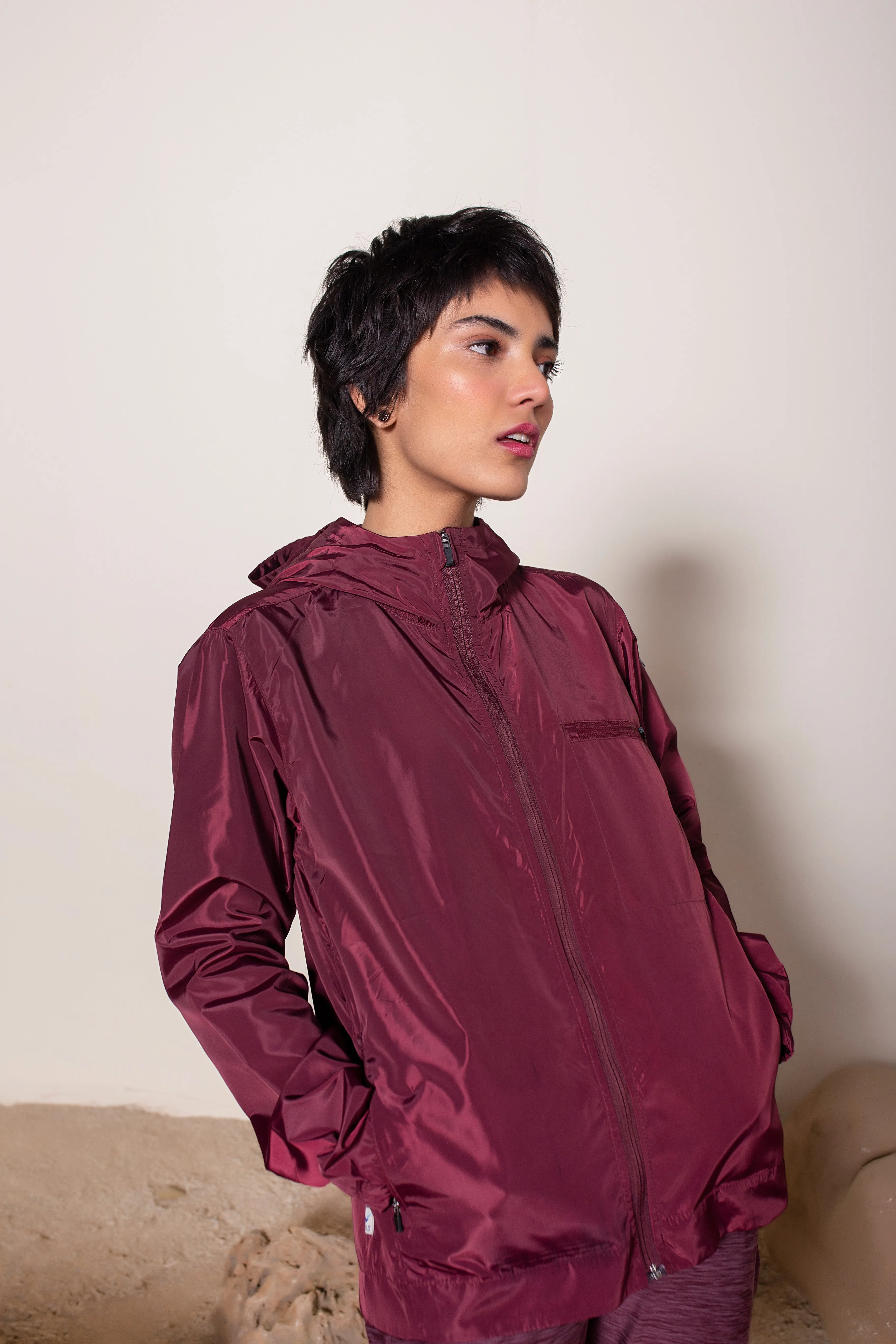 Windansea Jacket Maroon 2.0