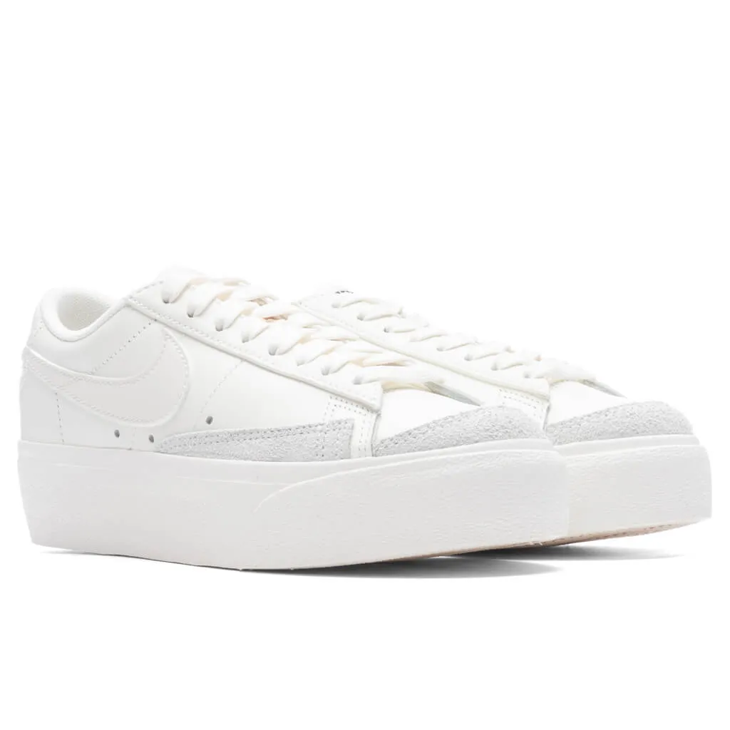 Women's Blazer Low Platform - Sail/Sail/Black