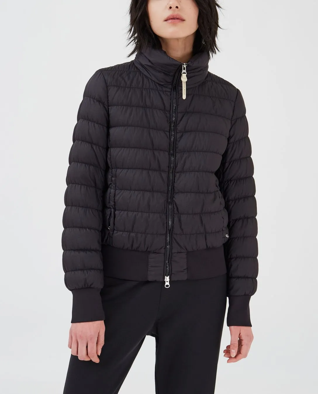 Woolrich Cazadora bomber Mercer- Negro