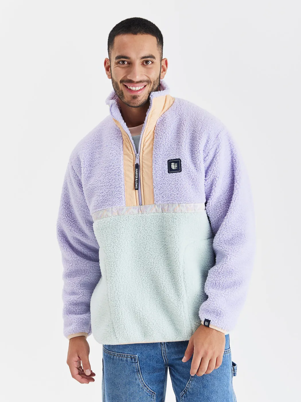 Yves 1/4 Zip Sherpa Fleece